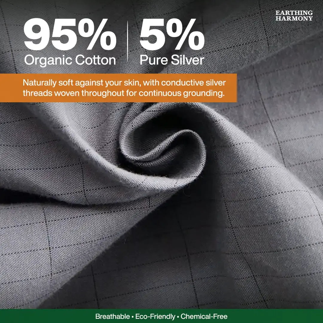 GroundingSync - Premium Grounding Bed Sheet