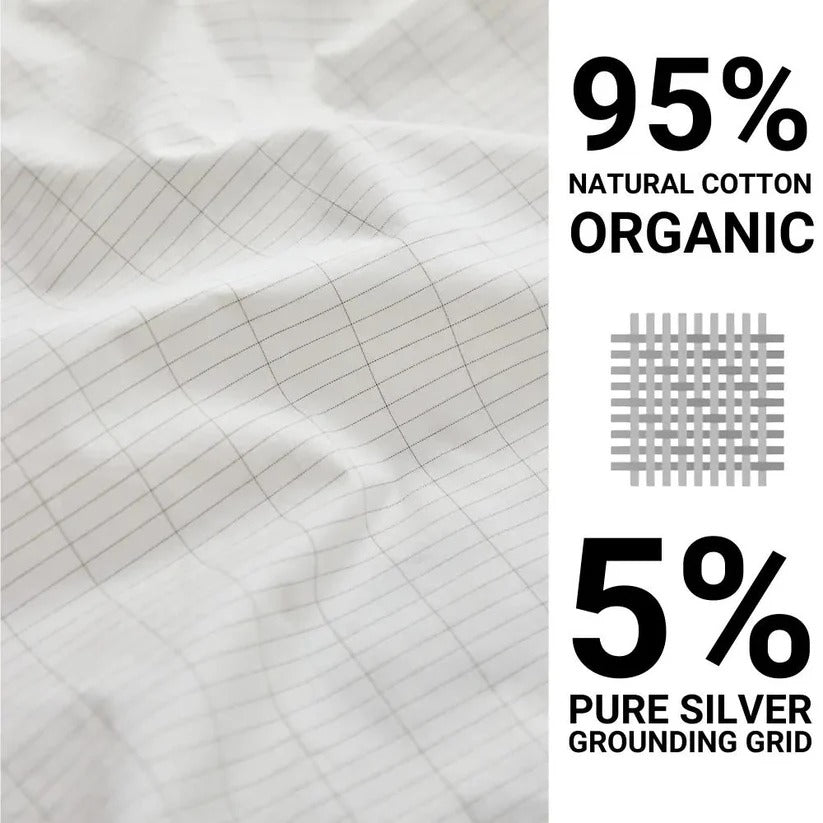 GroundingSync - Premium Grounding Bed Sheet